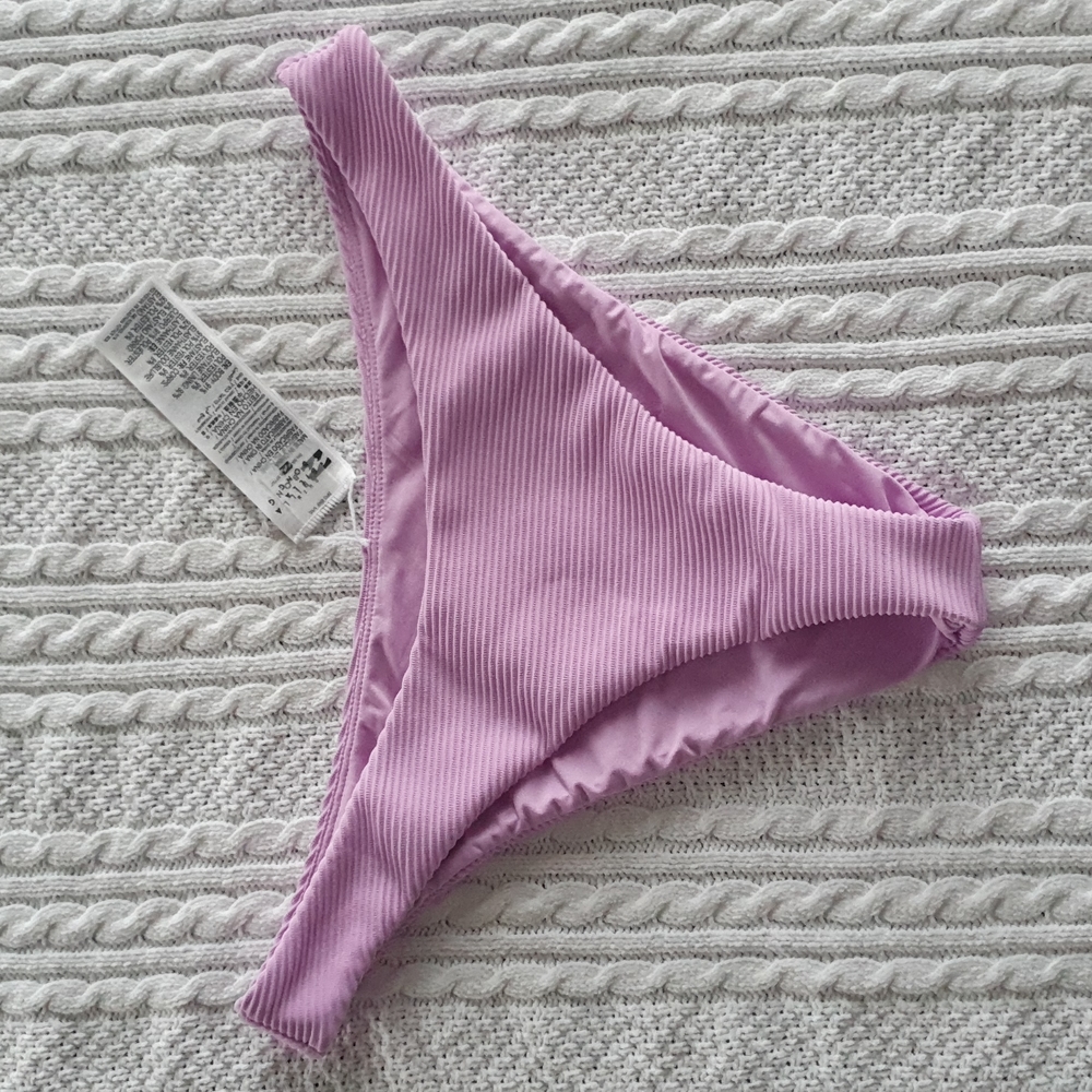 Billabong Swim Bikini Bottoms Purple Violet  Plum Size L Large New without tags